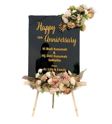 Papan Bunga Akrilik Poris Gaga Baru